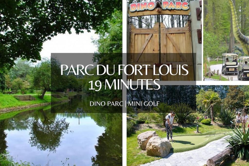 *L'Ecrin De L'Etang* Depaysement Assure Villa Bourbourg Bagian luar foto