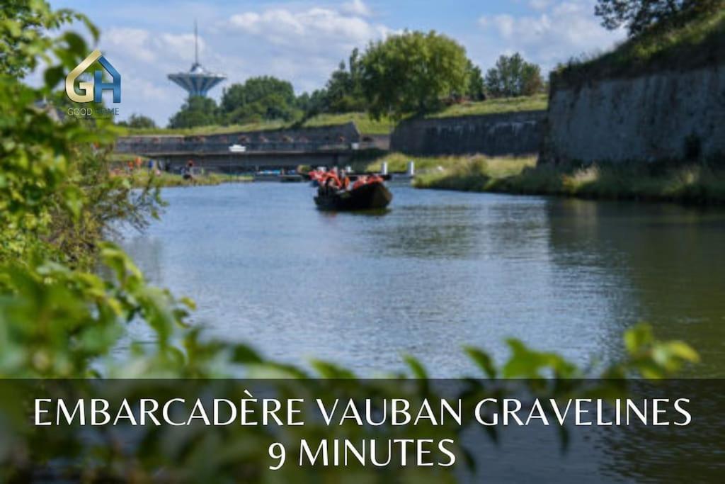 *L'Ecrin De L'Etang* Depaysement Assure Villa Bourbourg Bagian luar foto
